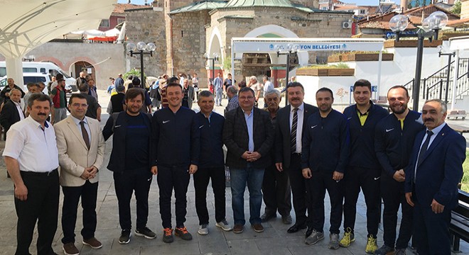 Muratpaşa bisikletçileri Merzifon'da