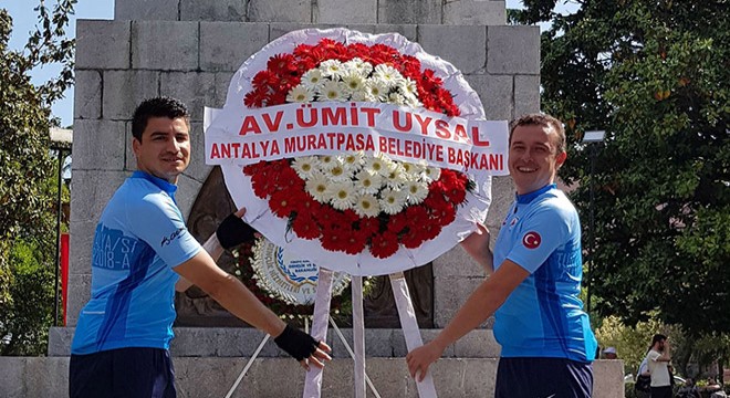 Muratpaşa bisikletçileri Samsun'da