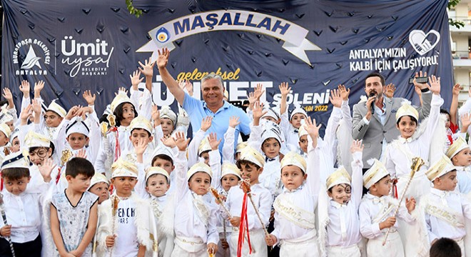 Muratpaşa'da 250 çocuğa sünnet şöleni