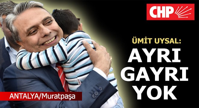 Muratpaşa’da adaletli hizmet