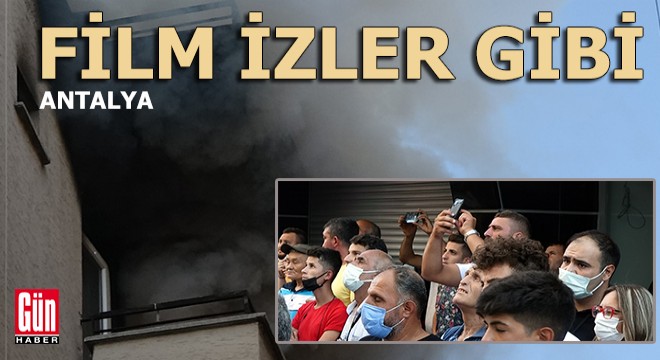 Muratpaşa'da ev yangını