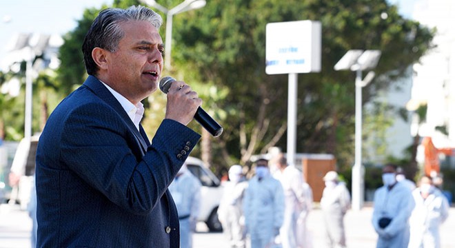 Muratpaşa'da her evde maske var