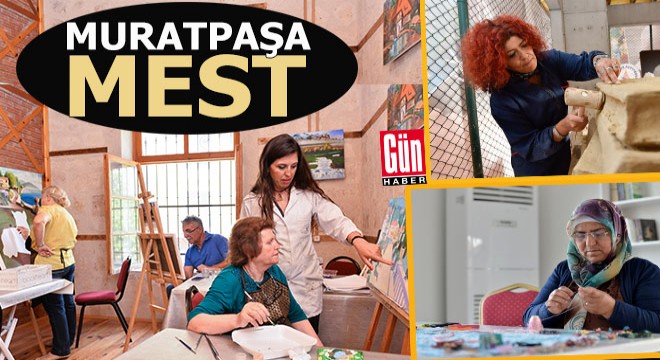 Muratpaşa'da kurslara yoğun ilgi