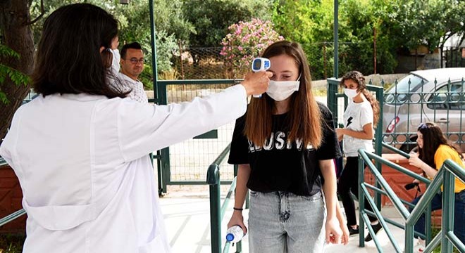 Muratpaşa'da sınav provası