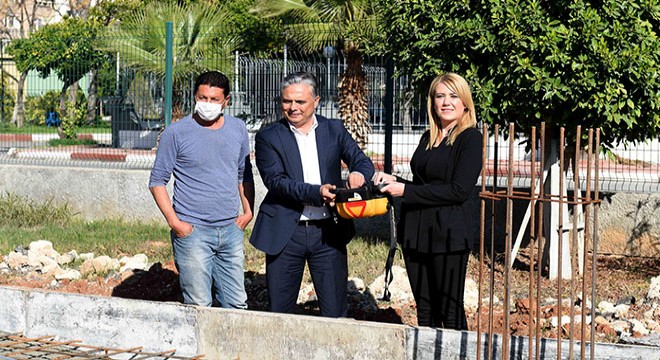 Muratpaşa'da yeni kreşin temeli atıldı