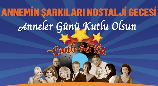 Muratpaşa'dan 'Annemin Şarkıları' konseri