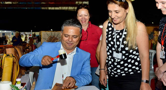 Muratpaşa'dan sedef kakma kursu