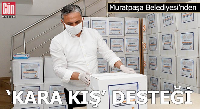 Muratpaşa'nın 'Kara Kış' desteği sürüyor