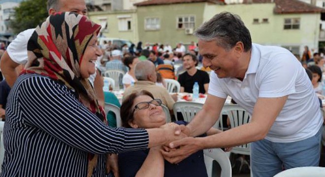 Muratpaşa'nın iftar sofrasında Özbek konuklar