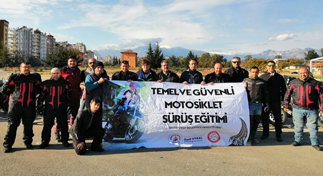 Muratpaşa personeline motosiklet eğitimi