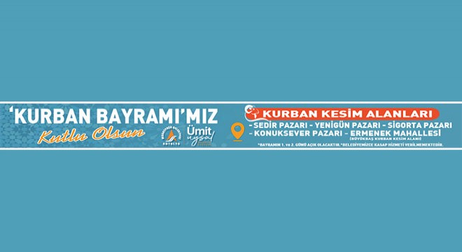 Muratpaşa Belediyesi  Kurban Kesim Alanları  banneri