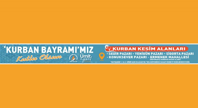 Muratpaşa Belediyesi nin Kurban Kesim Alanları banneri