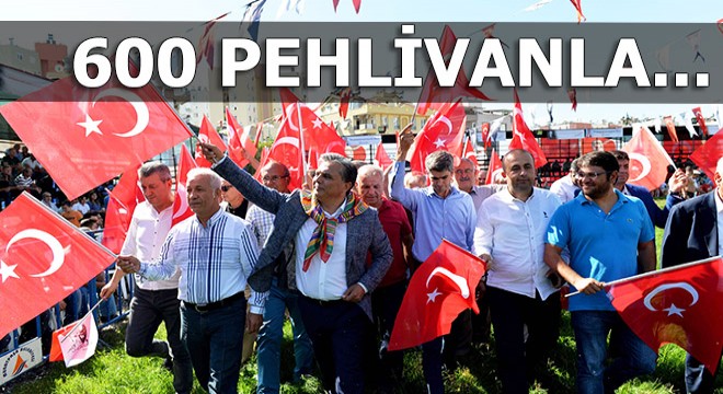 Muratpaşa da 600 pehlivan kol bağladı