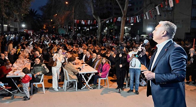 Muratpaşa da ilk iftar