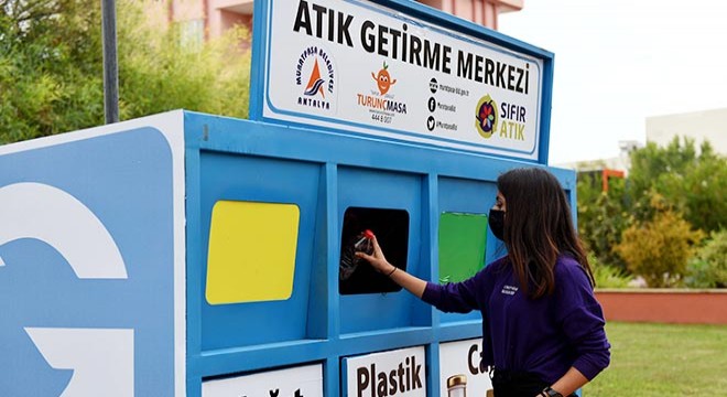 Muratpaşa dan mobil atık getirme merkezleri