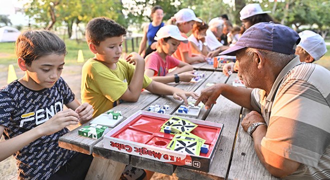 Muratpaşa nın doğa kampında iki kuşak yarıştı