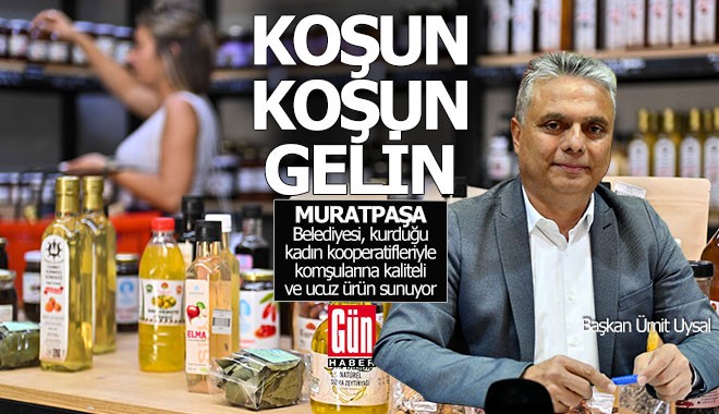 Muratpaşa'nın kadın kooperatifleri komşuların hizmetinde