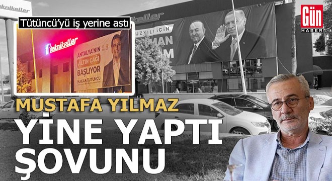 Mustafa Yılmaz yine yaptı şovunu...