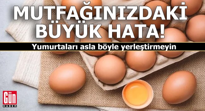 Mutfağınızdaki en büyük hata!