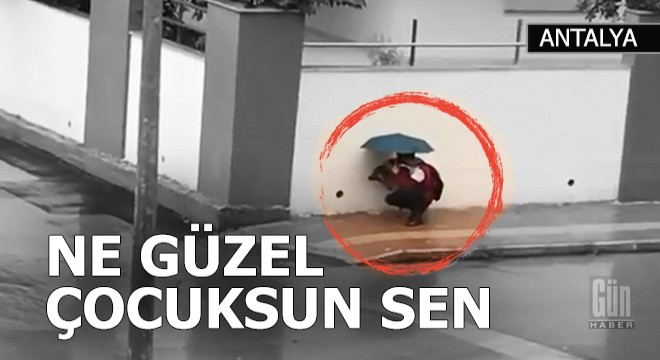 Ne güzel çocuksun sen...