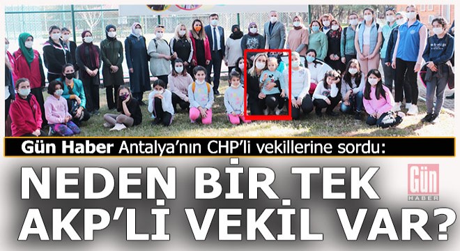 Neden bir tek AKP’li vekil var?