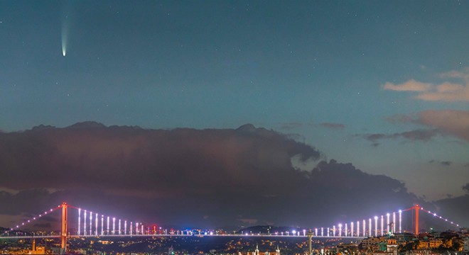 Neowise kuyruklu yıldızı İstanbul semalarında