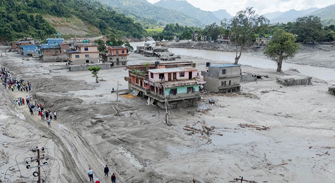 Nepal'deki selde can kaybı 538'e yükseldi
