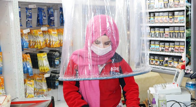 Niğde’de kasiyerlere naylonlu önlem