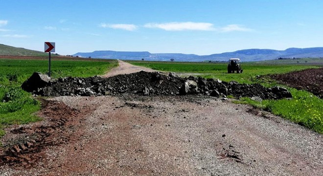 Nurdağı’nda tali yollar kapatıldı