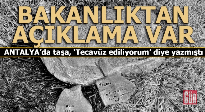 O çığlığı bakanlık duydu...