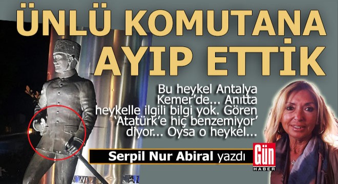 O komutana ayıp ettik