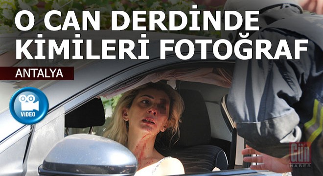 O can derdinde kimileri de fotoğraf çekme peşinde...