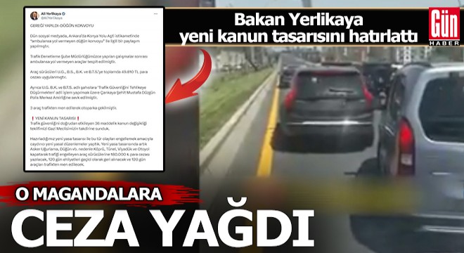 O magandalara ceza yağdı