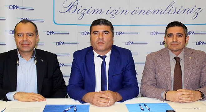 OFM Antalya Hastanesi nden futbola destek