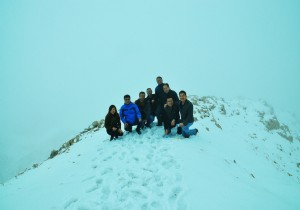 Olympos'a yılın ilk karı yağdı
