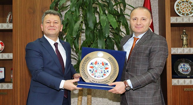 ÖSYM Başkanı'ndan AÜ'ye ziyaret