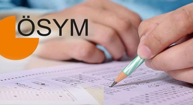 ÖSYM nin 3 sınavına 13 bin 972 aday katılacak