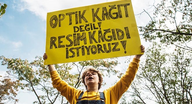 Öğrencilerden özel yetenek sınavının kaldırılması protestosu