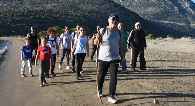 Öğretmenlerden 'Likya Yolu' farkındalık yürüyüşü