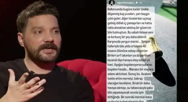 Oğuzhan Uğur a yorgun mermi