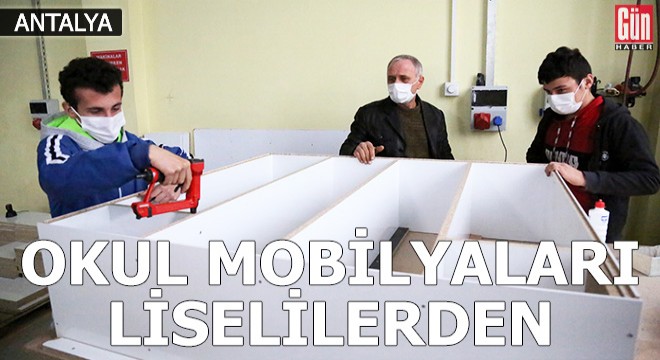 Okul mobilyaları liselilerden