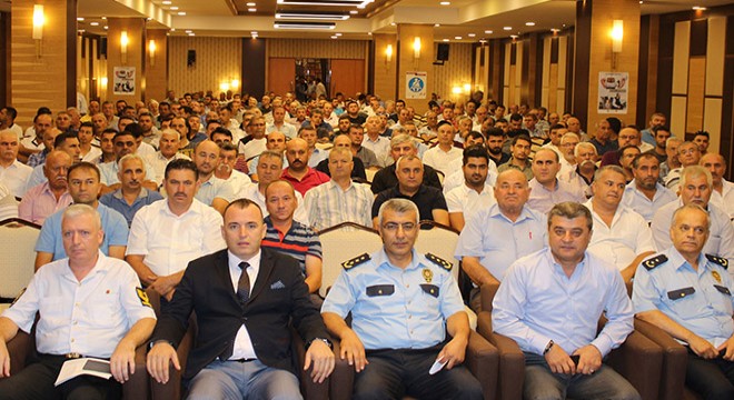 Okul servis şoförlerine trafik eğitimi
