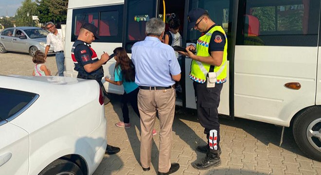 Okul servislerine denetim