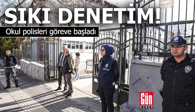 Okul polisleri göreve başladı