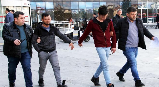 Okuldan bilgisayar hırsızlığına 2 tutuklama