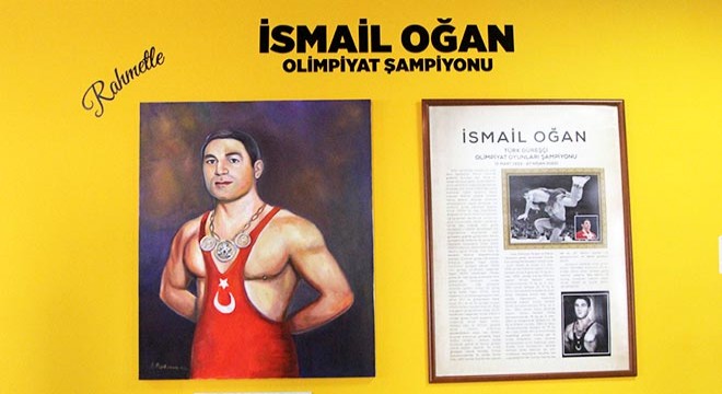 Olimpiyat şampiyonuna özel köşe