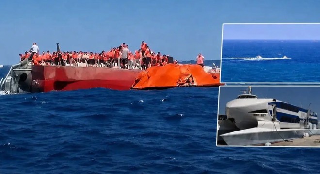 Ölüm gemisi 550 metrede bulundu