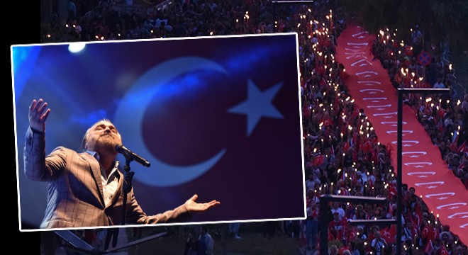 Önce fener alayı sonra konser