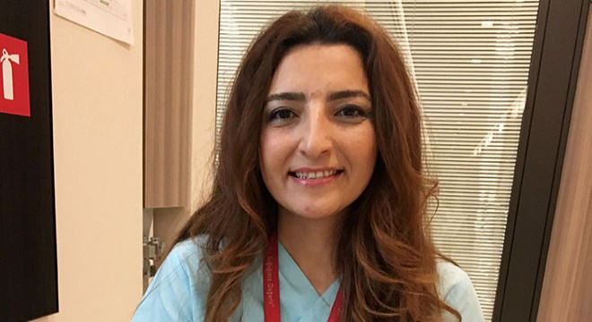 Onun sahnesi kemoterapi ünitesi