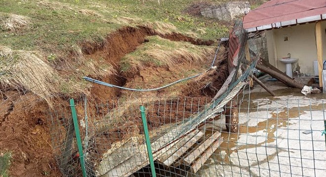 Ordu’da 148 yapıya heyelan tahliyesi